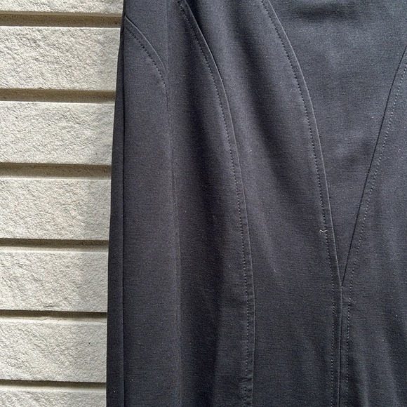 Trisisto Femme Black Pull-on Stretch Skirt Sz S - Picture 2 of 10